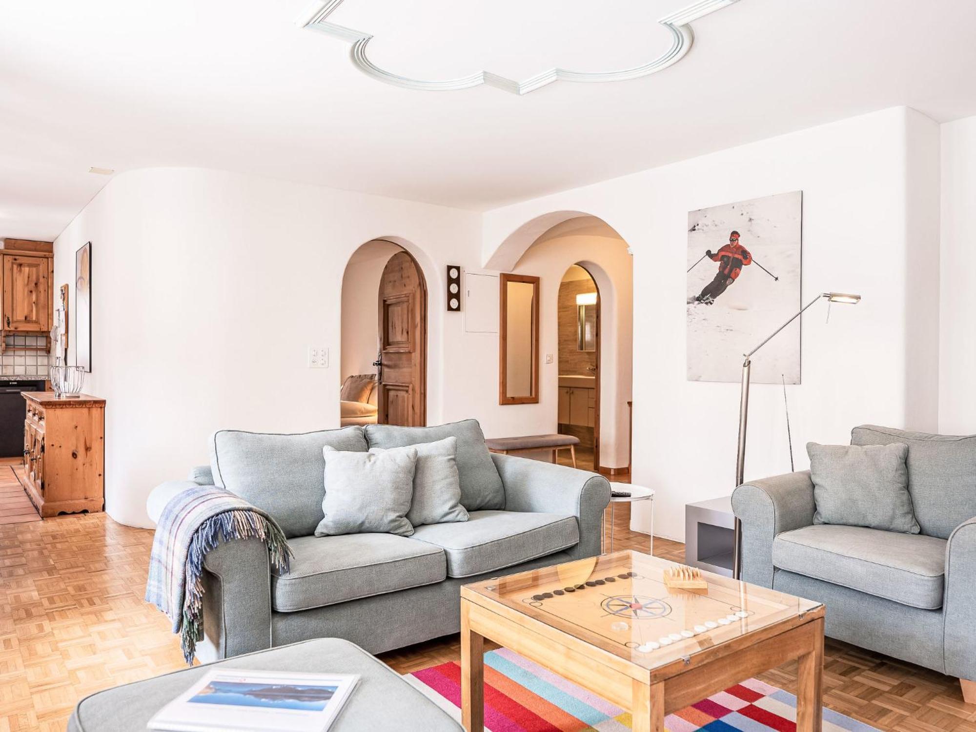 Apartment Chesa Mezzaun By Interhome Zuoz Buitenkant foto