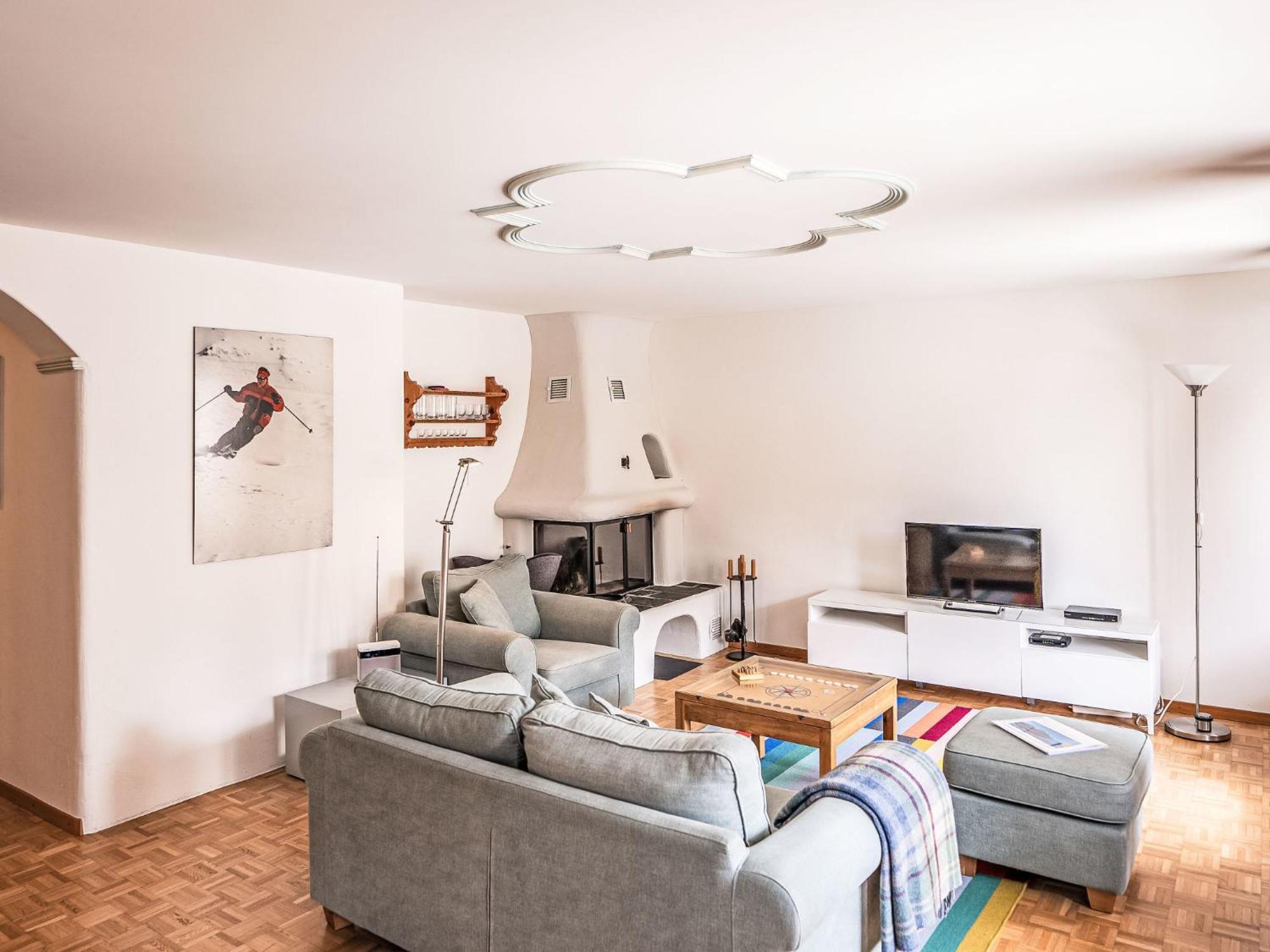 Apartment Chesa Mezzaun By Interhome Zuoz Buitenkant foto