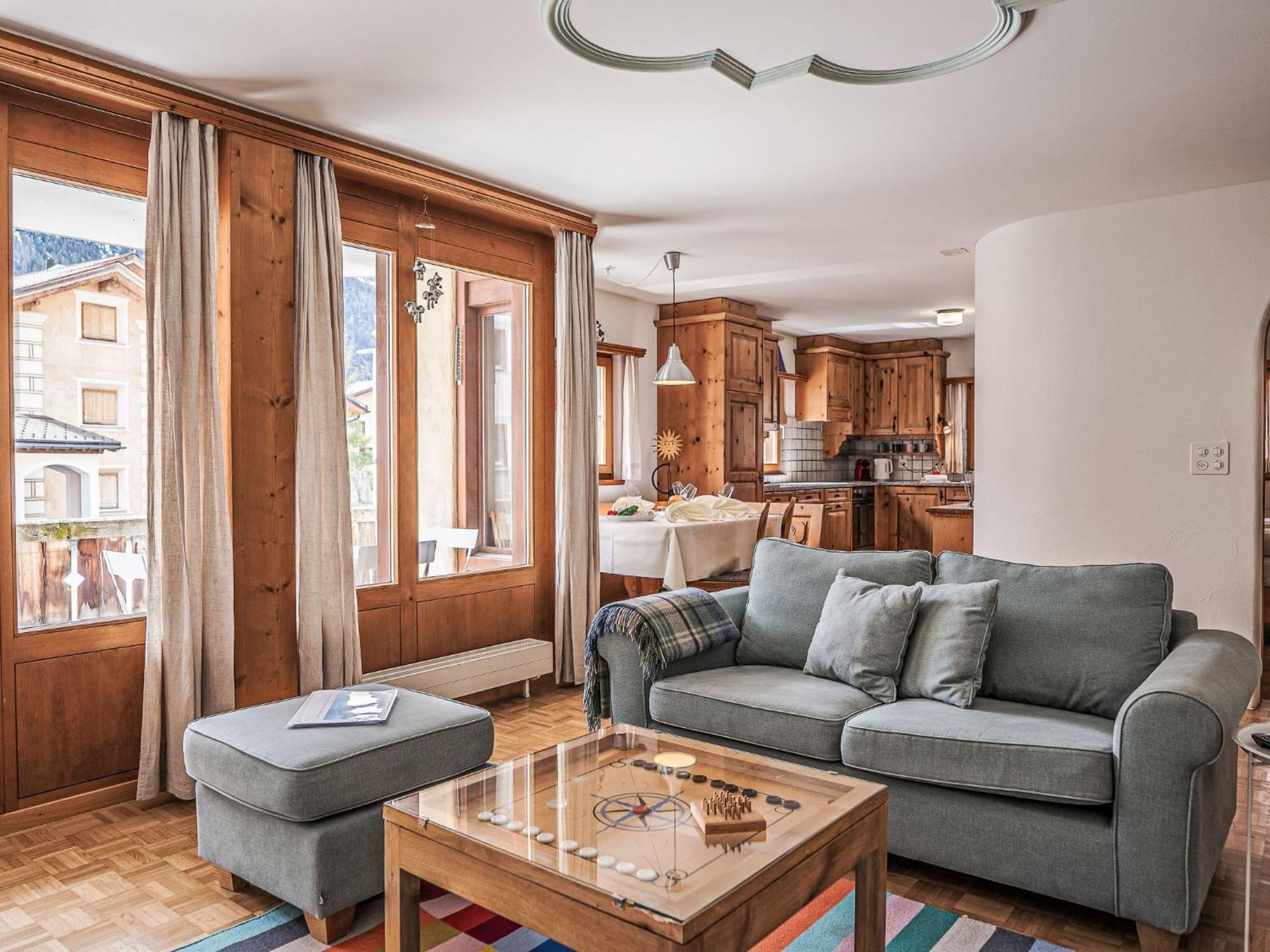 Apartment Chesa Mezzaun By Interhome Zuoz Buitenkant foto